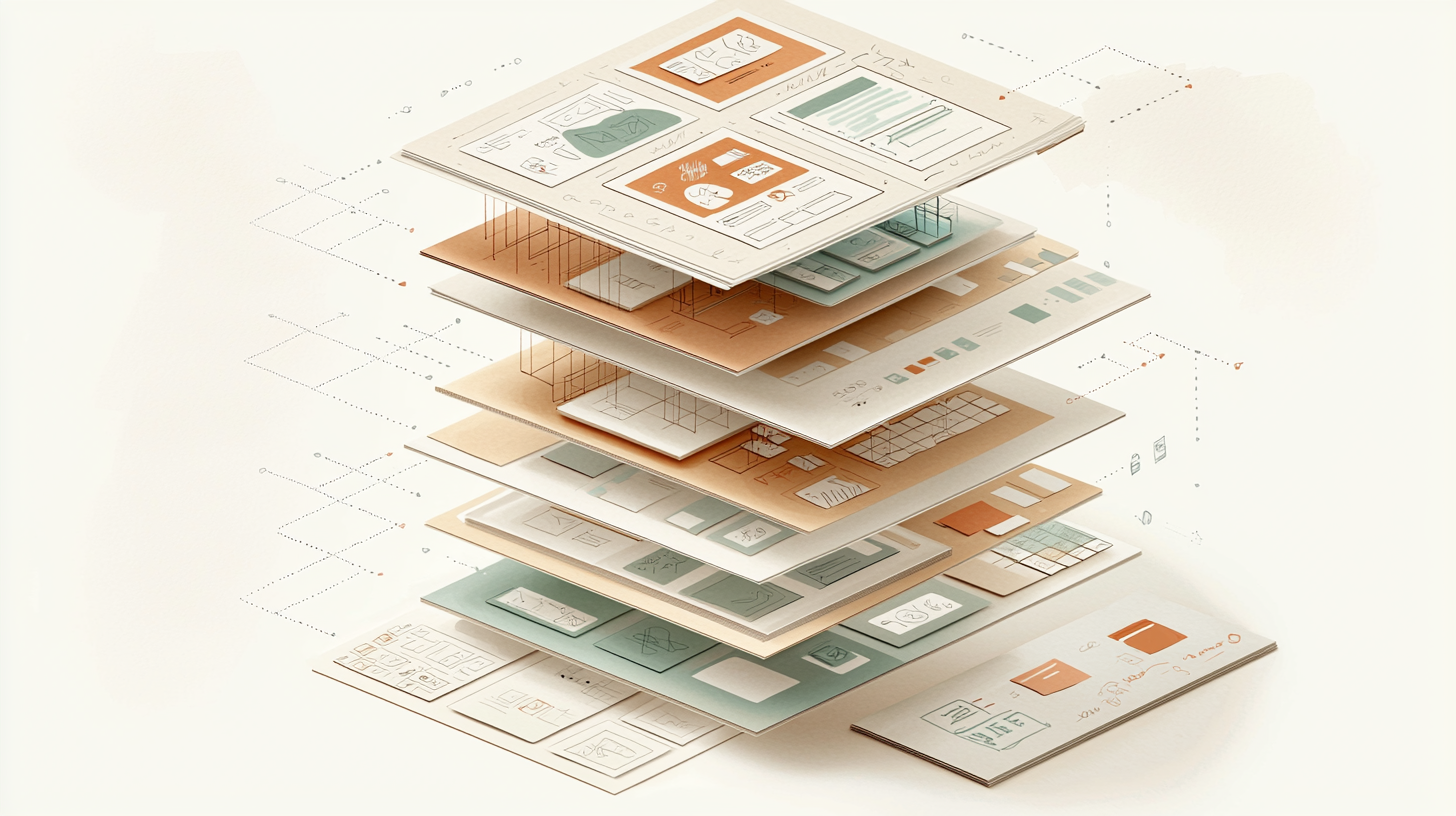 Designer at work building live product